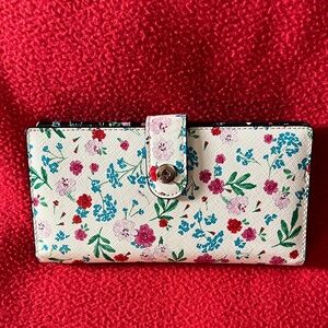 Kate Spade Black Floral Wallet